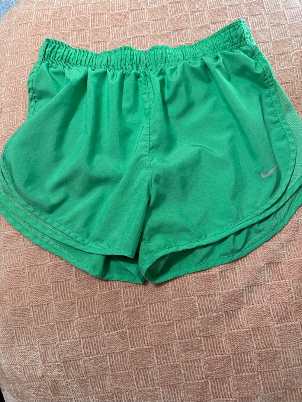Nike Women's Bright Green Athletic Shorts